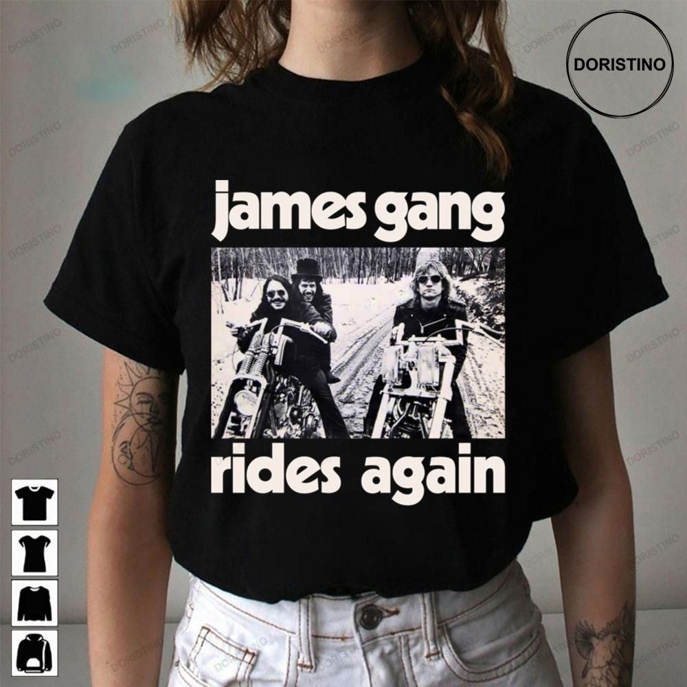 James gang rides 2024 again t shirt